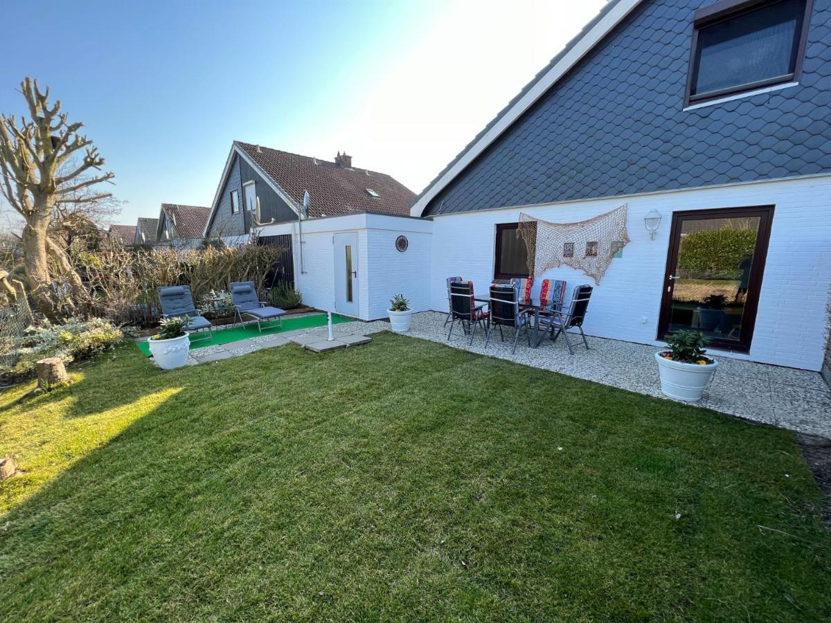 Strandnest Buesum Ferienhaus Busumer Deichhausen Bagian luar foto